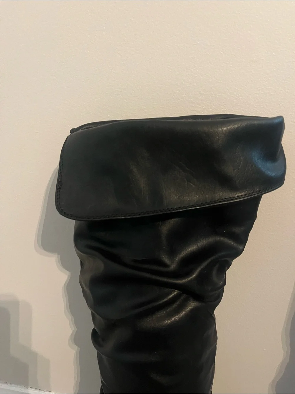 Black Knee-High Boots Size 7.5